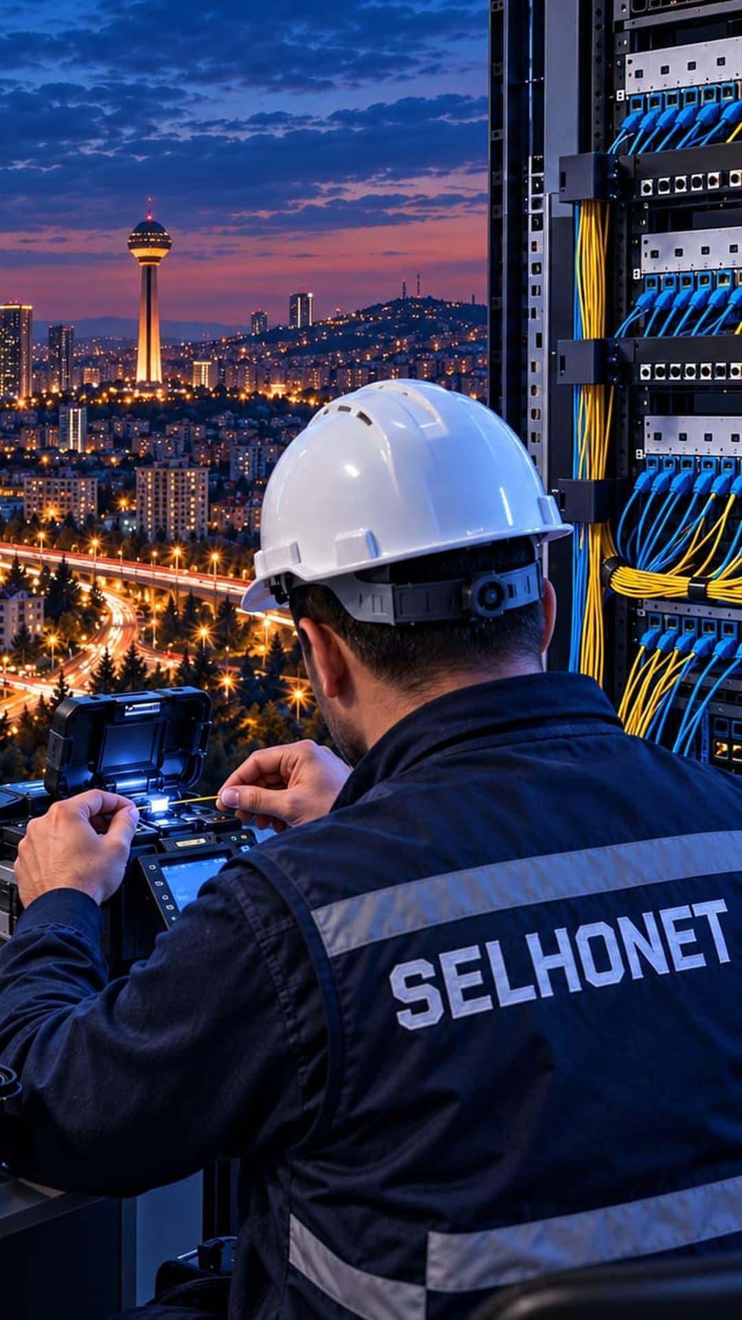 Ankara fiber optik altyapı kurulum çalışması